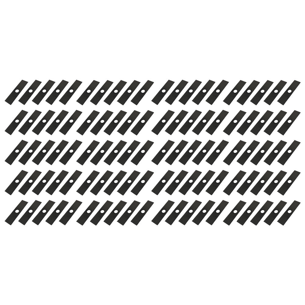 13940 Qty 100: 8" x 2" x 0.125" x 1" Edger Blade Fits Universal Products
