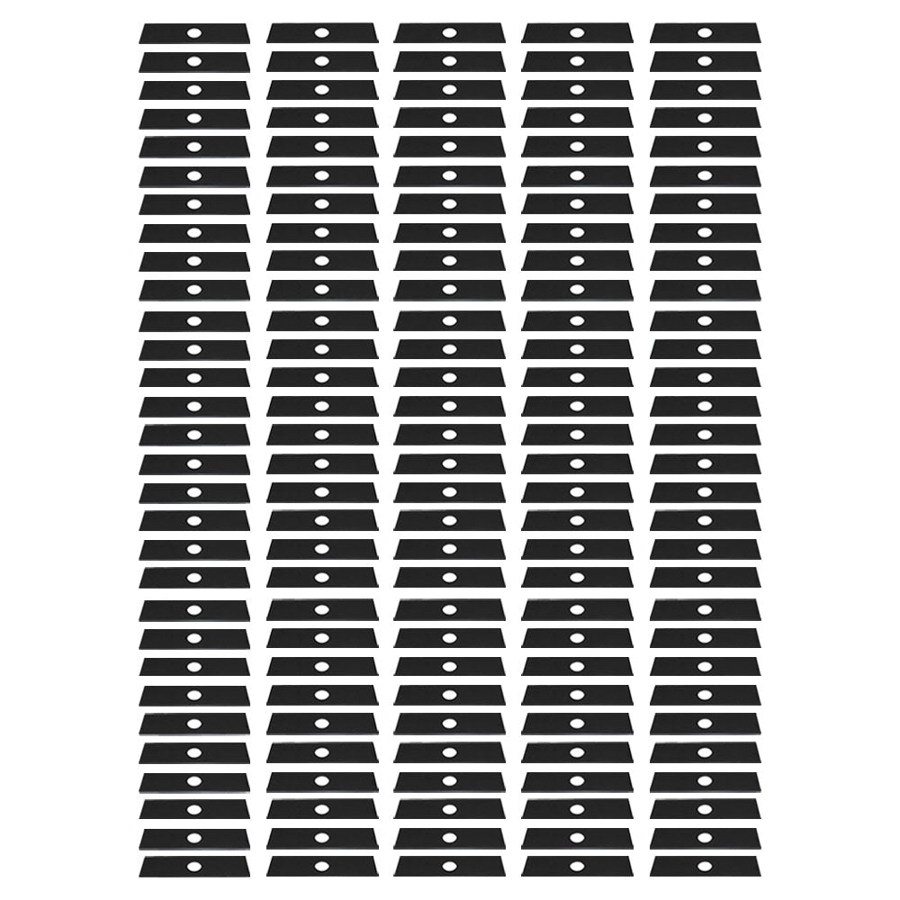 13940 Qty 150: 8" x 2" x 0.125" x 1" Edger Blade Fits Universal Products