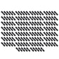72950-92100 Qty 150: 8" x 2" x 0.125" x 1" Edger Blade Fits Shindaiwa