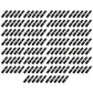 13940 Qty 150: 8" x 2" x 0.125" x 1" Edger Blade Fits Universal Products