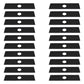 Qty 20: 8" x 2" x 0.125" x 1" Edger Blade Fits Universal Products Replaces 13940