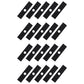 69601552632 Qty 20: 8" x 2" x 0.125" x 1" Edger Blade Fits Echo PAS2601 PE200