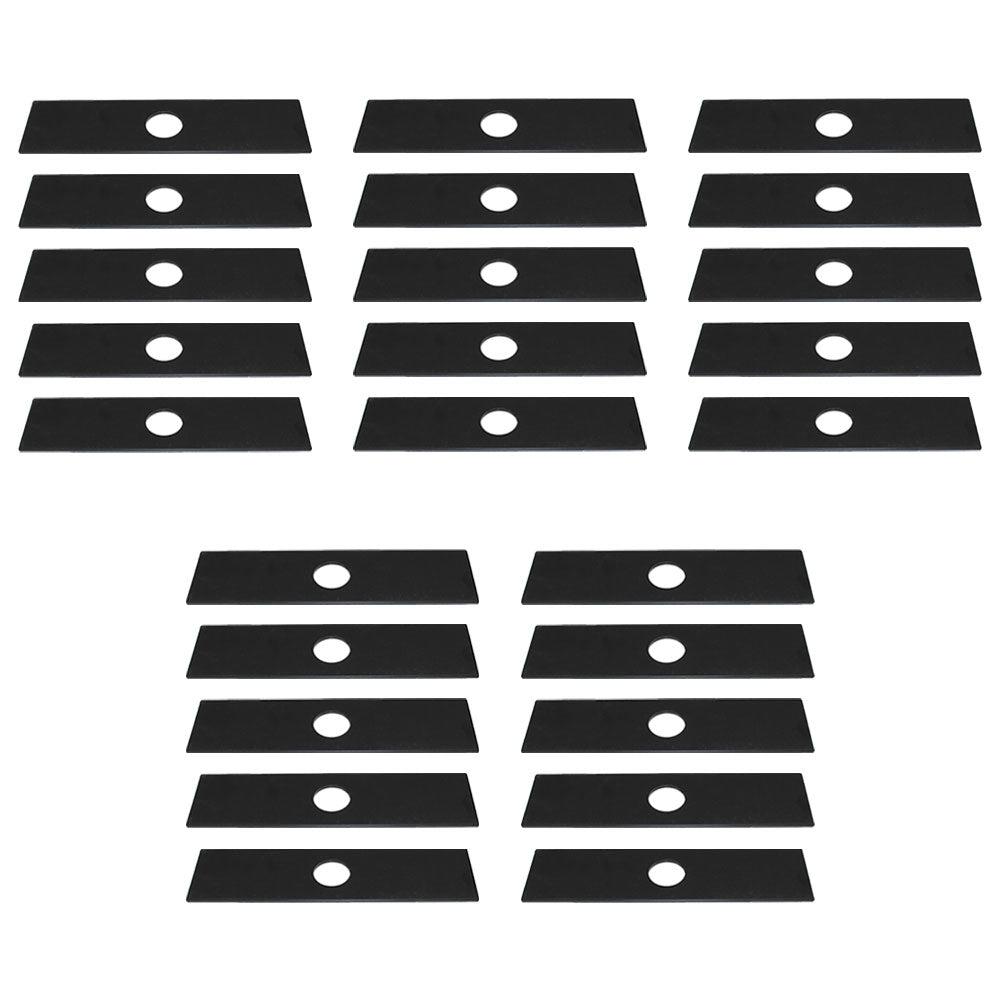 4133 713 4101 Qty (25) Edger Blade, 8" x 2" x 0.125" x 1"   Fits Stihl FC110
