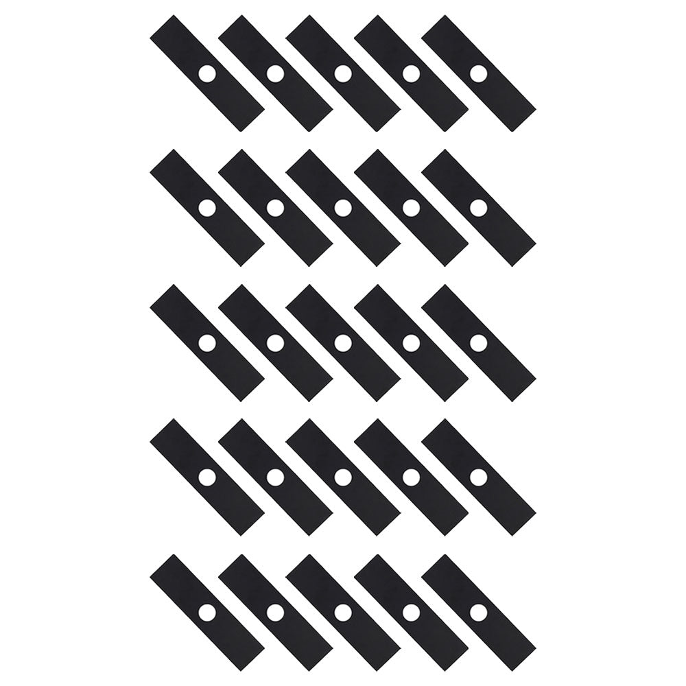 4133 713 4101 Qty (25) Edger Blade, 8" x 2" x 0.125" x 1"   Fits Stihl FC110