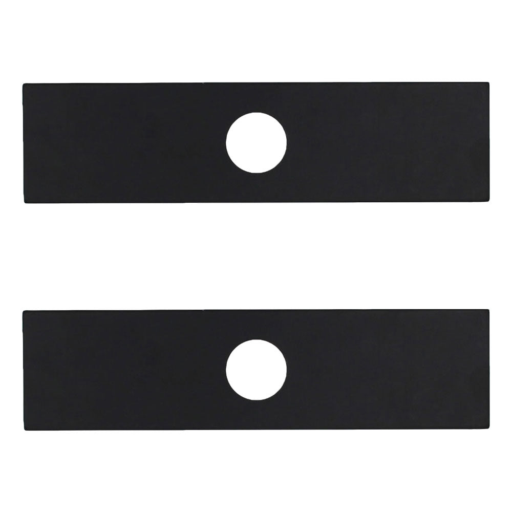 613223 Qty 2: 8" x 2" x 0.125" x 1" Edger Blade  Fits Ryobi