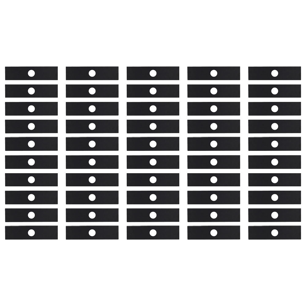 4133 713 4101 Qty 50: 8" x 2" x 0.125" x 1" Edger Blade Fits Stihl FC110 FC72