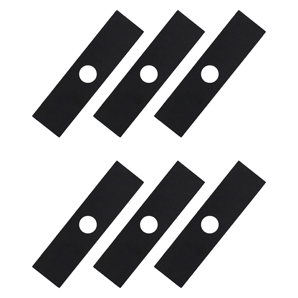 601000749 Qty 6: 8" x 2" x 0.125" x 1" Edger Blade  Fits Husqvarna