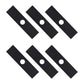 237001 Qty 6: 8" x 2" x 0.125" x 1" Edger Blade  Fits Green Machine