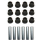 102506601 Three Rear Leaf Spring Bushing Kits Fits Club Car Precedent Set Of 3