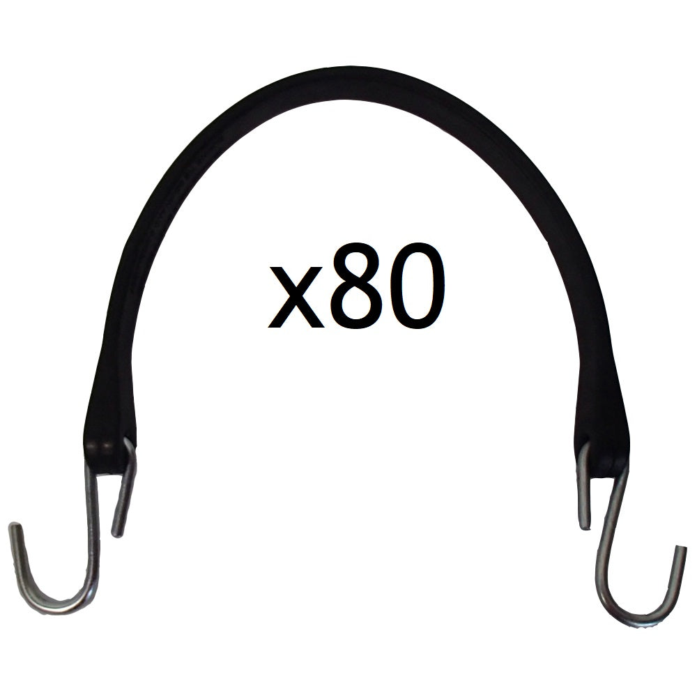 Qty 80: 15" Bungee Strap Fits Universal Products Replaces 8001013