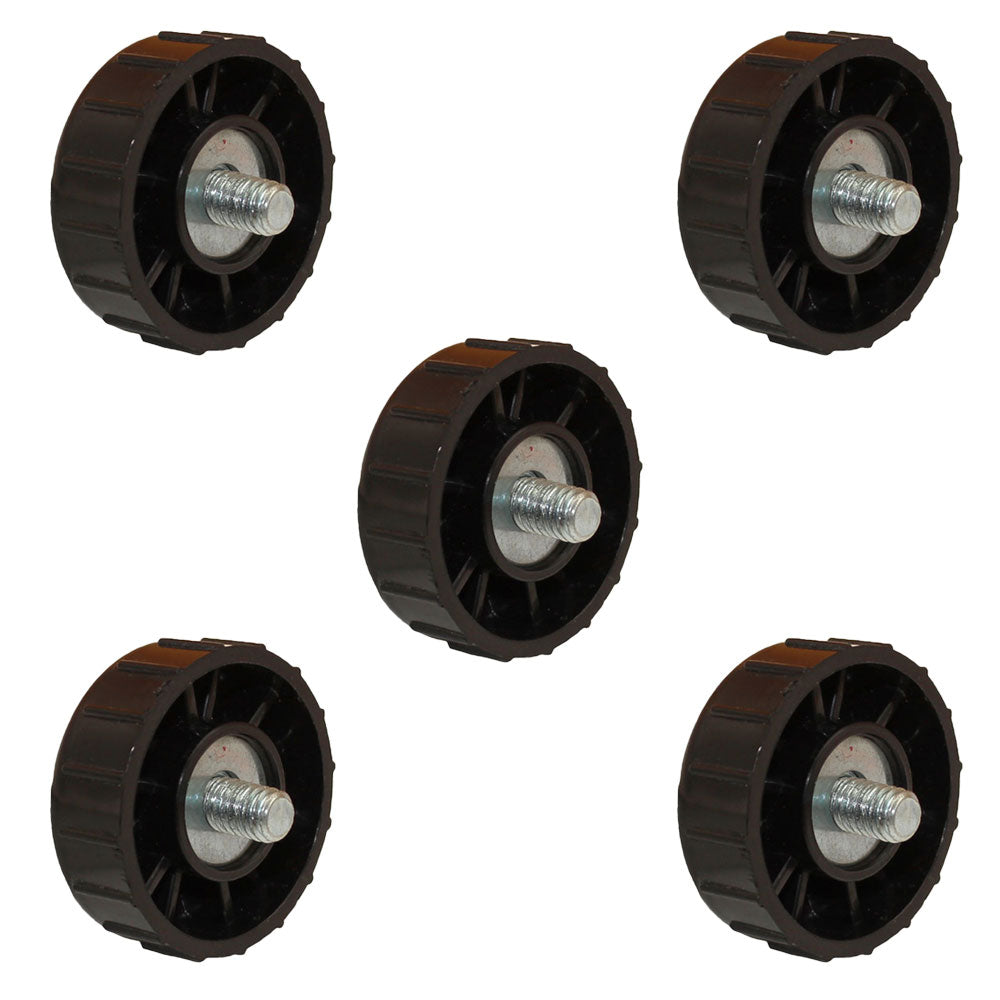Qty 5: Solid Trimmer Head Bump Knob Fits Lawn-Boy Replaces 153066
