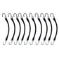 Heavy Duty 9" inch 100% Natural Rubber Bungee Strap 10 Pack Tie down Cord