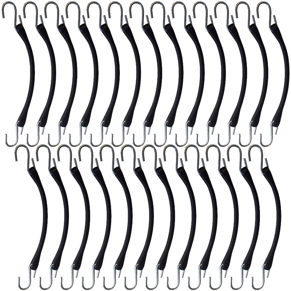 8001012 Qty 25: 9" Bungee Strap Fits Universal Products