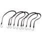 5 Pack 41" Heavy Duty Natural Rubber Tarp Straps Tarp Tie Down Bungee Cords