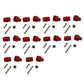 Ten (10) New Screw-In Water Nipple Drinker for Various Poultry Drinkers