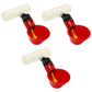 Qty 3: Automatic Drinker Cup w/ PVC Fitting Fits Universal Products