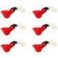 Qty 6: Automatic Drinker Cup w/ PVC Fitting Fits Universal Products