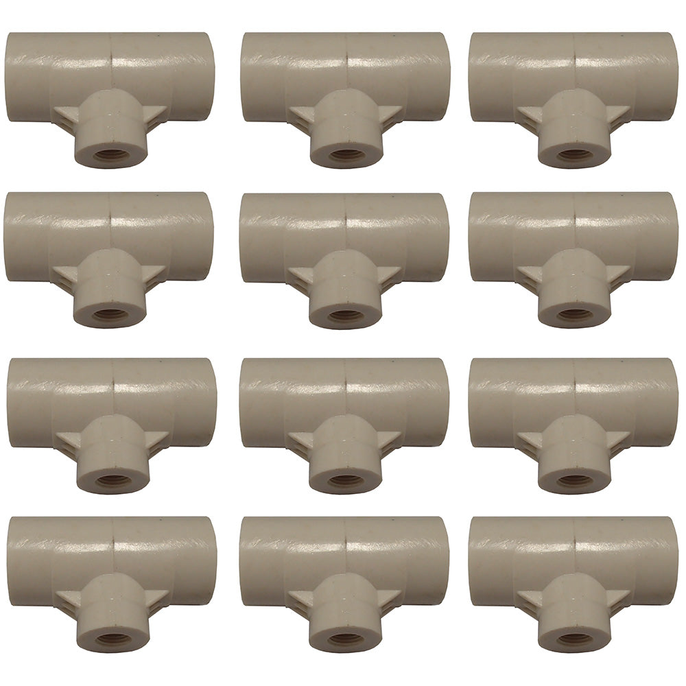 12F Qty 12: Water Drinker PVC Fitting Fits Universal Products