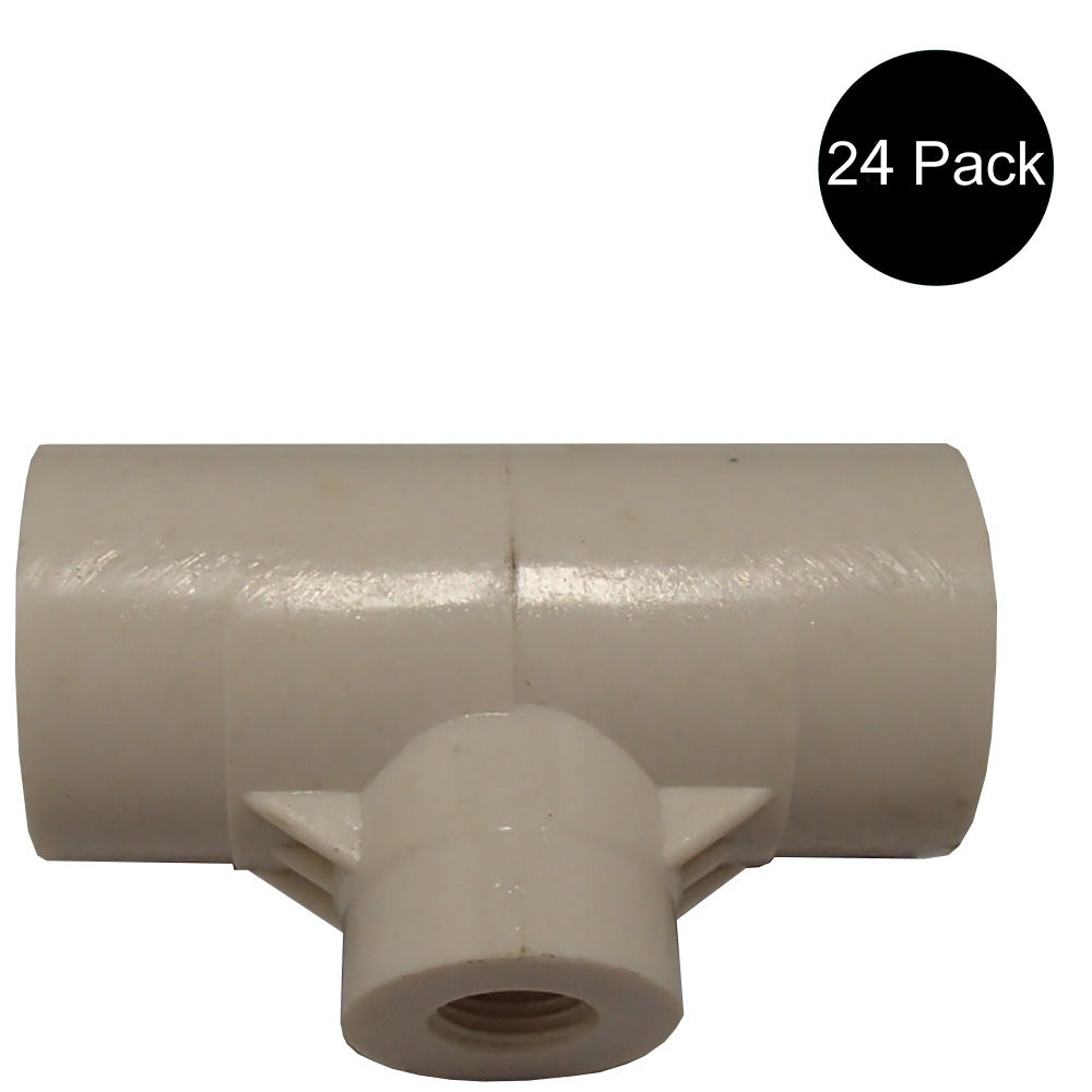12F Qty 24: Water Drinker PVC Fitting Fits Universal Products