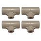 12F Qty 4: Water Drinker PVC Fitting Fits Universal Products