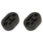 100400 Qty 2: Rubber Exhaust Insulator Fits Universal Products