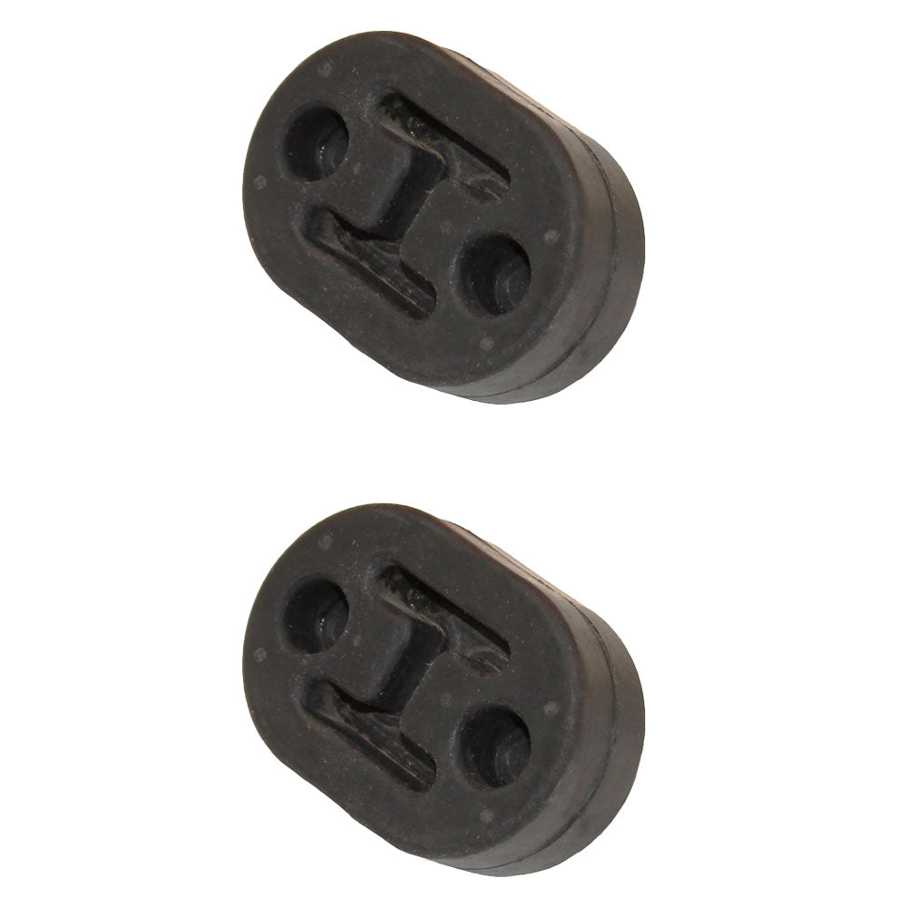 100400 Qty 2: Rubber Exhaust Insulator Fits Universal Products