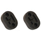 100400 Qty 2: Rubber Exhaust Insulator Fits Universal Products