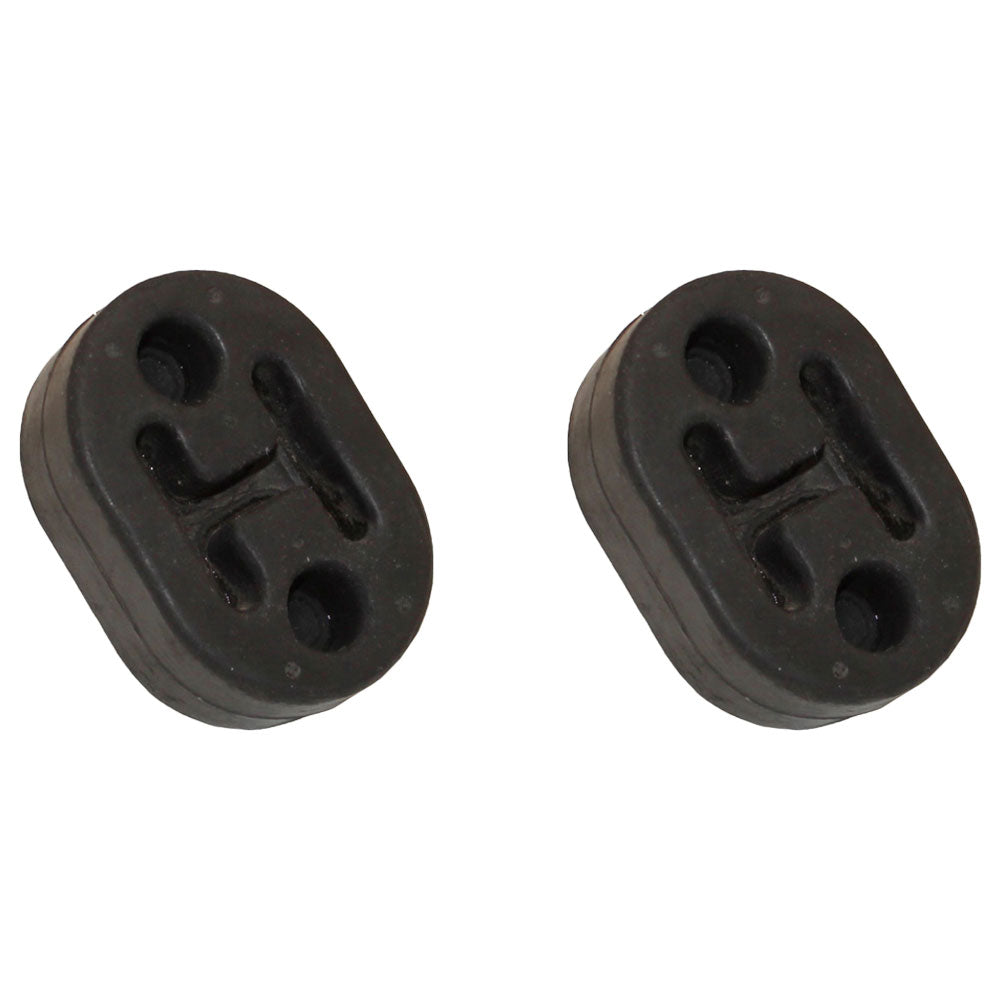 100400 Qty 2: Rubber Exhaust Insulator Fits Universal Products