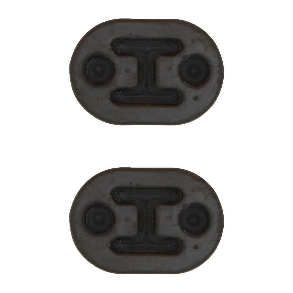 100400 Qty 2: Rubber Exhaust Insulator Fits Universal Products