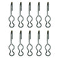 Ten New S-J Style End Hooks For Tarping & Tie-Down Applications Non Slip Design