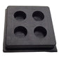 BLACKPAD2X2X3/4 Anti-Vibration Pad (2x2x3/4) Fits Universal Products