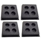 BLACKPAD2X2X3/4 Qty 4: Anti-Vibration Pad (2x2x3/4)
 Fits Universal Products