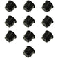 Qty 10: Black Plastic Cup Holder (Jumbo) Fits Universal Products