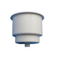 Cup Holder, White Plastic w/ Drain Hole Fits Universal Products