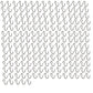 75 TSHK Qty 200: S-Hook Fits Universal Products