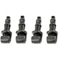 Sun Shade Hook Clip Kit (4 Pack) Fits Honda Odyssey 2005-2010 Sliding Door Black