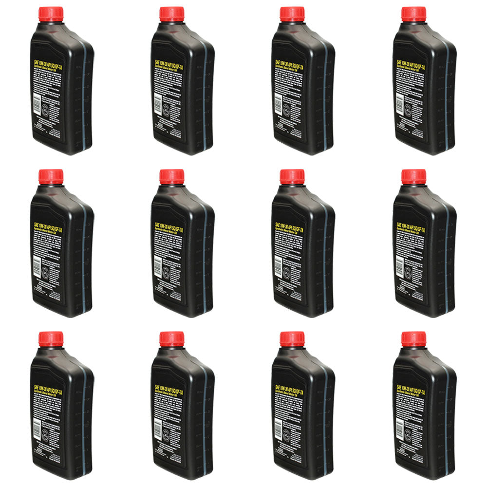 Qty 12: Engine Oil Quart Fits Yard Machine Replaces 215308