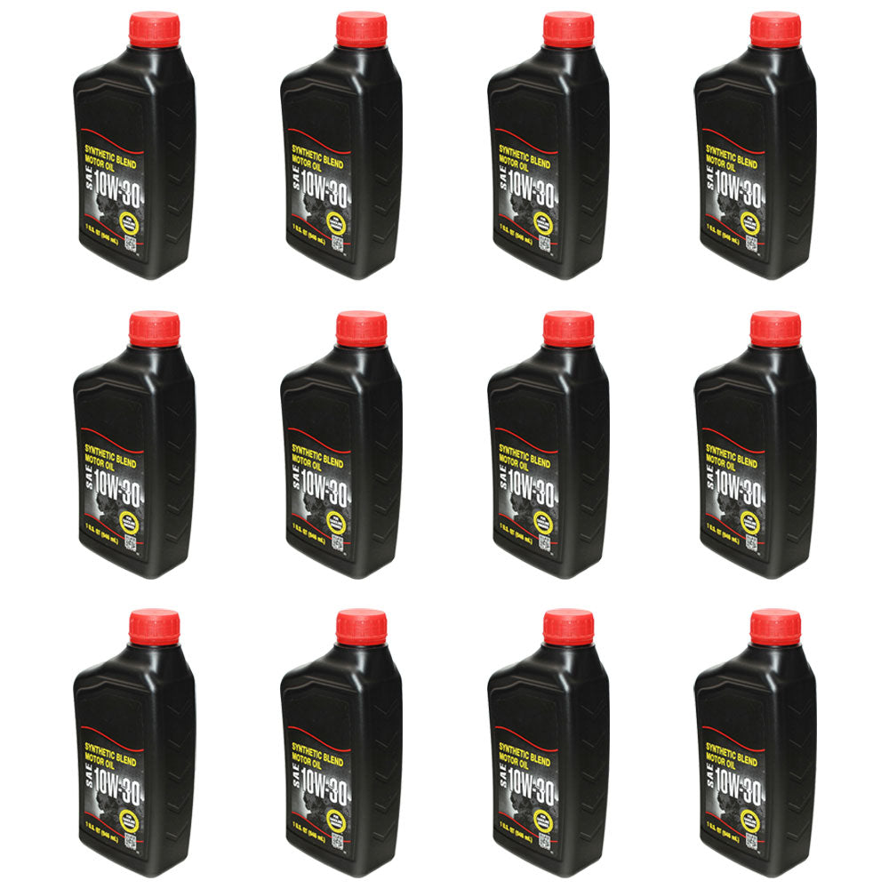 Qty 12: Engine Oil Quart Fits Troy Bilt Replaces 215308