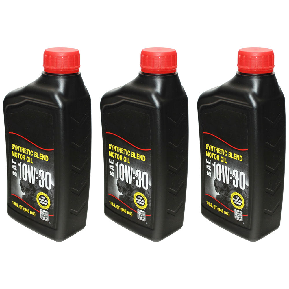 Qty 3: Engine Oil Quart 
 Fits CRAFTSMAN Replaces 215308
