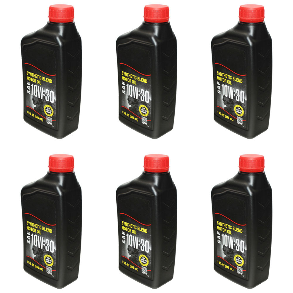 Qty 6: Engine Oil Quart  Fits Troy Bilt Replaces 215308