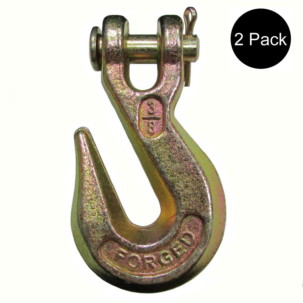N/A Qty 2: Clevis Grab Hook Fits Universal Products Various