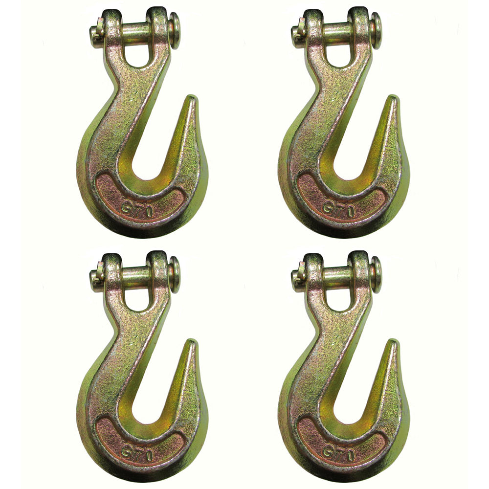 N/A Qty 4: Clevis Grab Hook Fits Universal Products Various