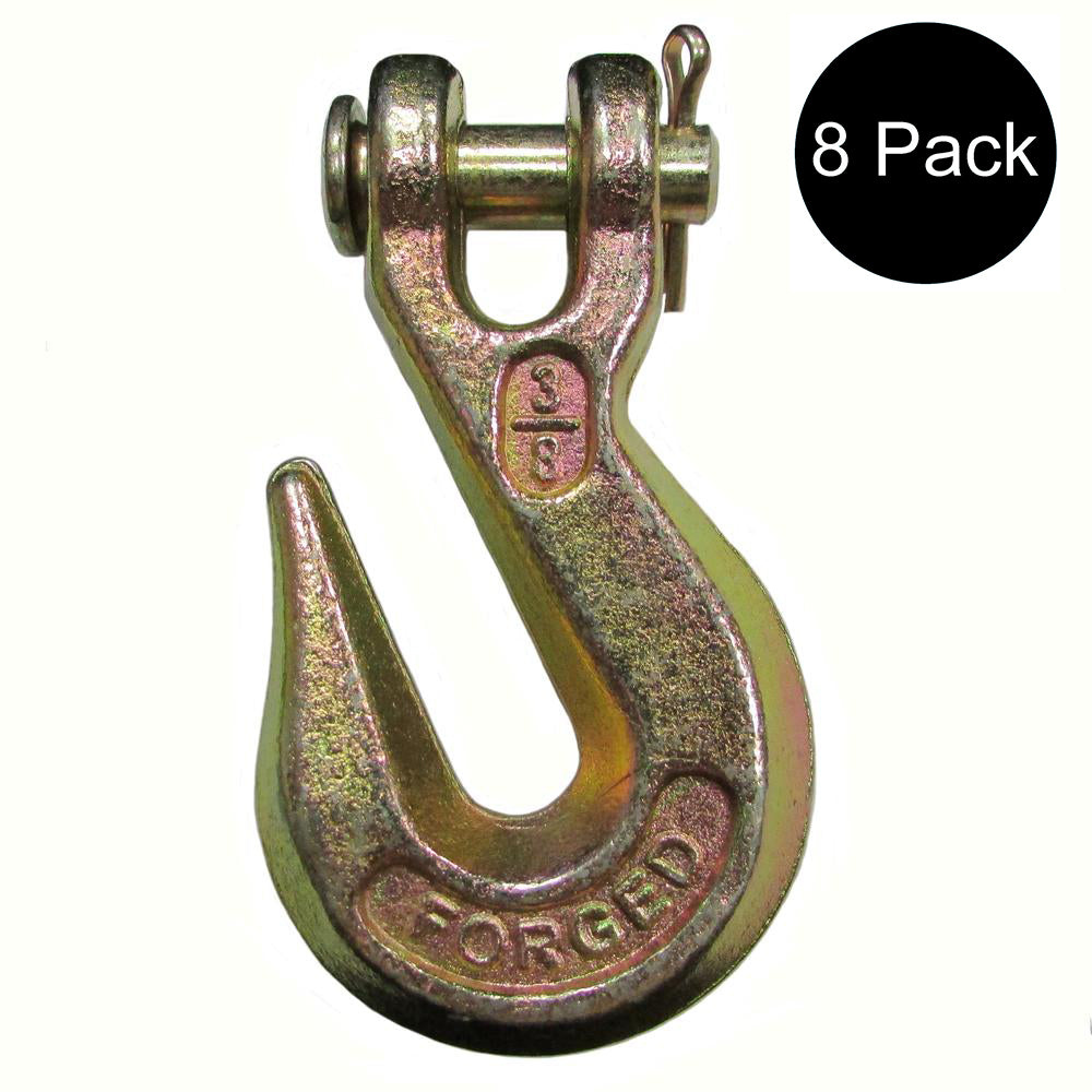 N/A Qty 8: Clevis Grab Hook Fits Universal Products Various