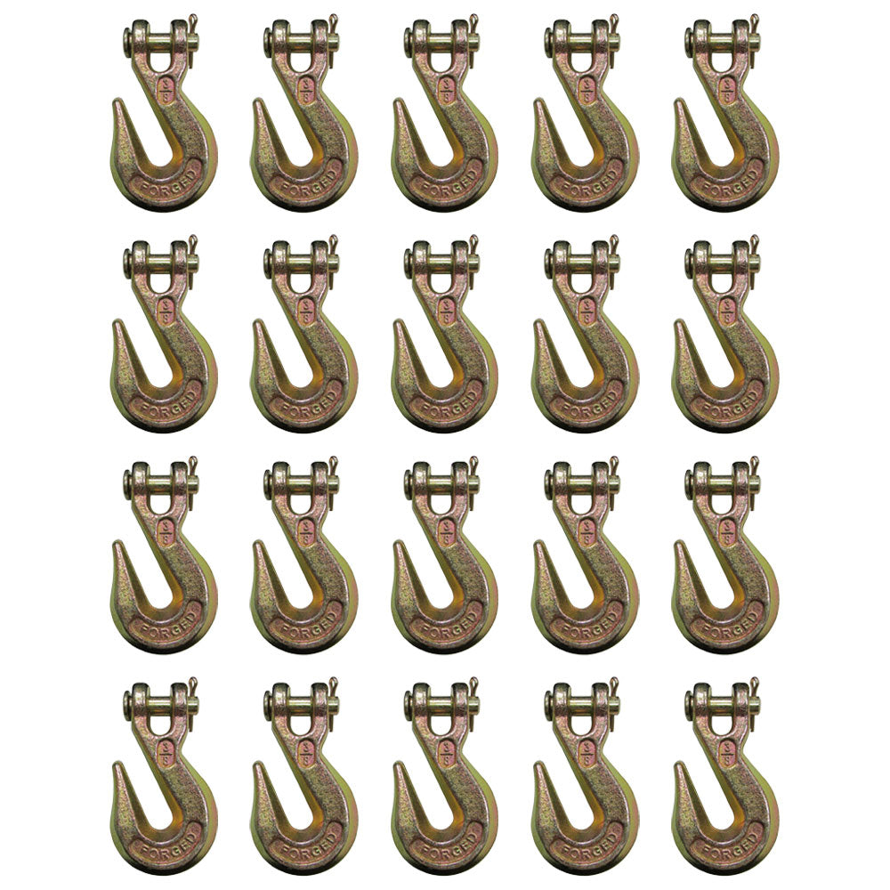 N/A Qty 20: Clevis Grab Hook Fits Universal Products Various