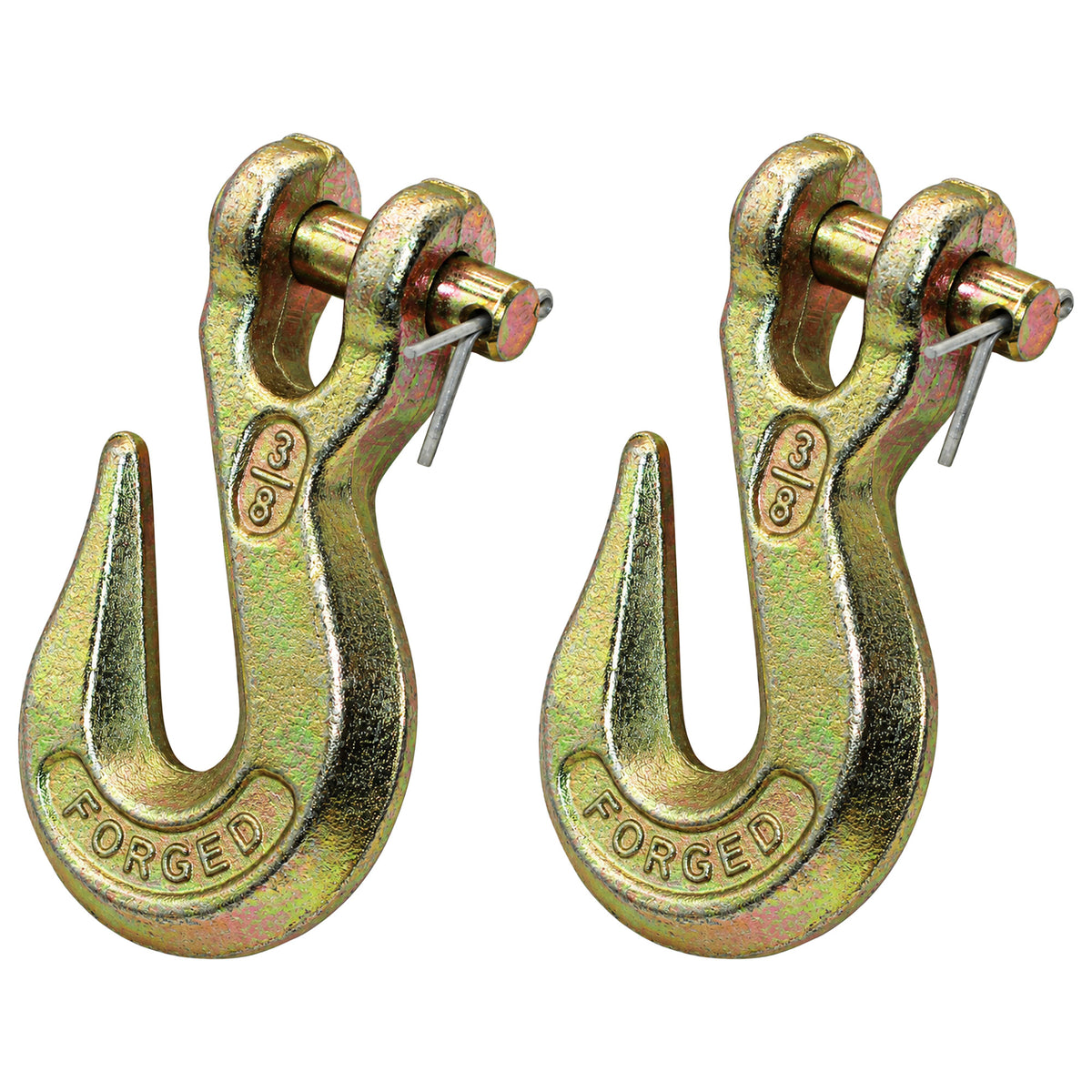 N/A Qty 2: Clevis Grab Hook Fits Universal Products Various