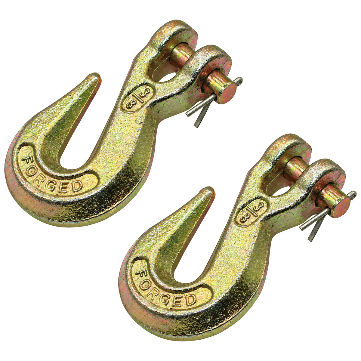 N/A Qty 2: Clevis Grab Hook Fits Universal Products Various