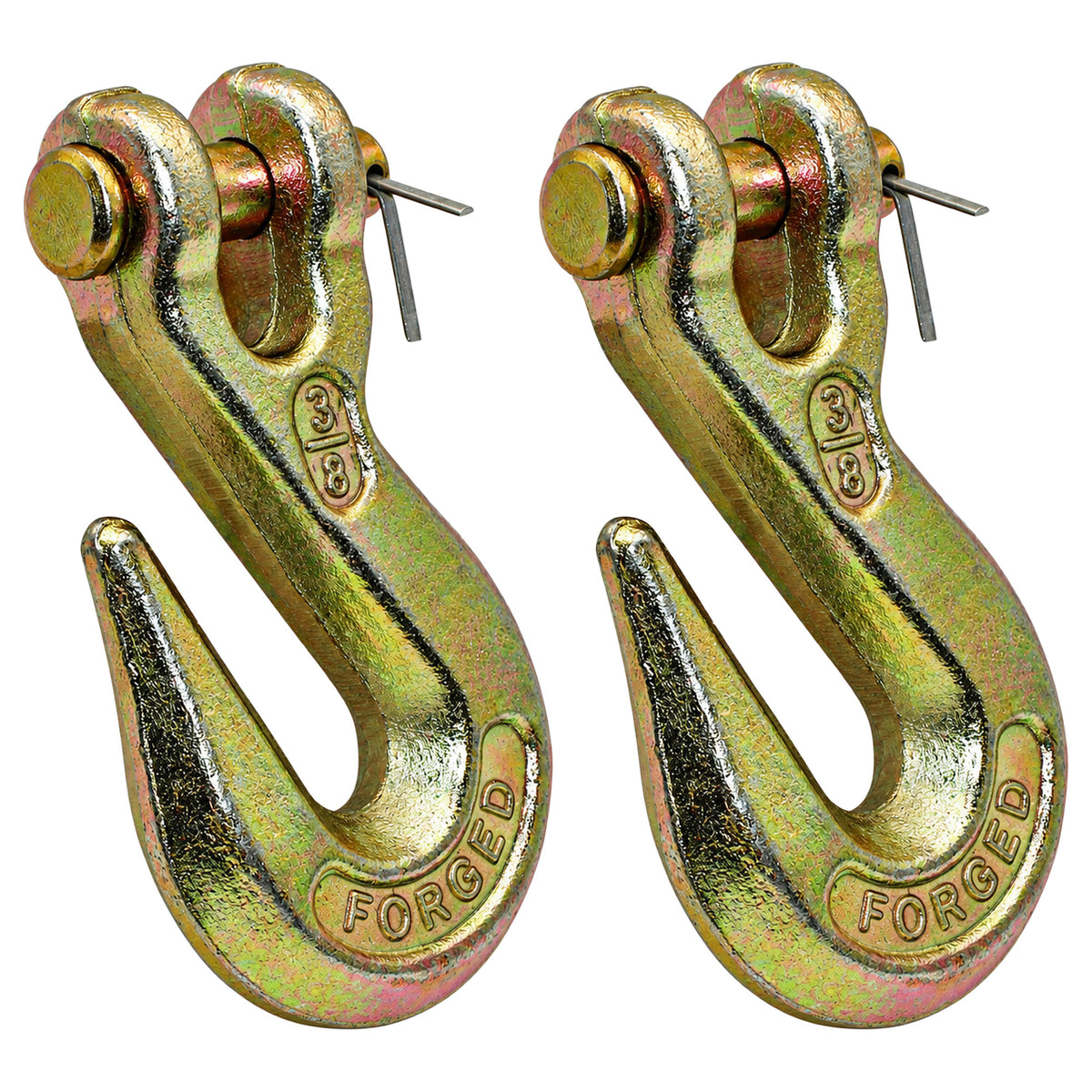 N/A Qty 2: Clevis Grab Hook Fits Universal Products Various