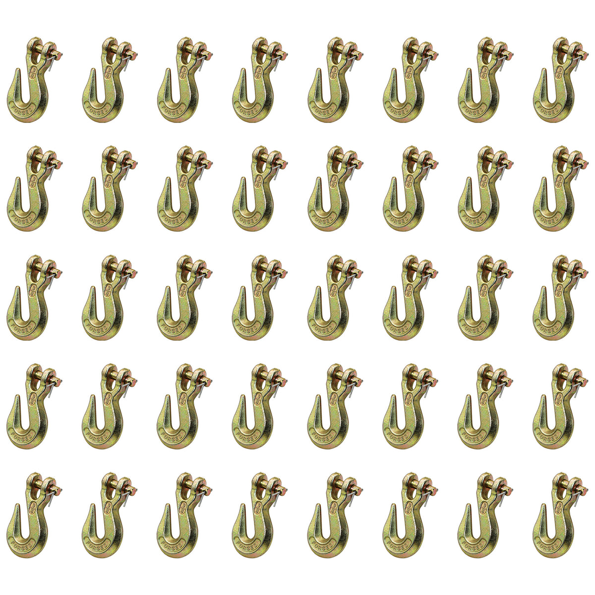 N/A Qty 40: Clevis Grab Hook Fits Universal Products Various