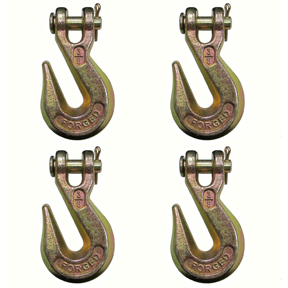 N/A Qty 4: Clevis Grab Hook Fits Universal Products Various