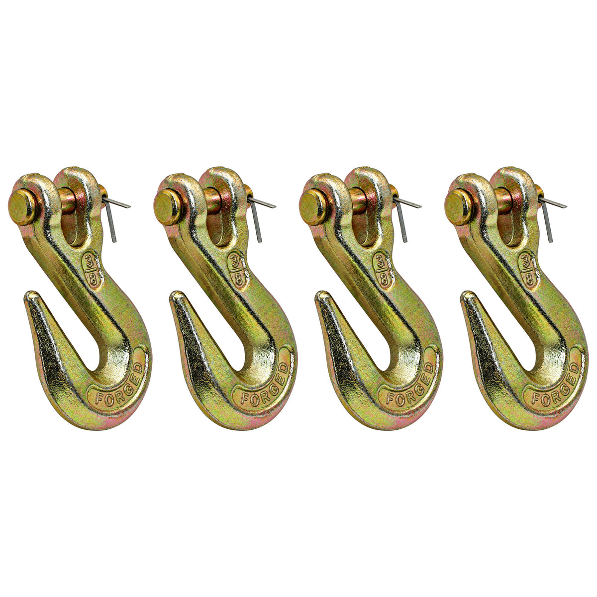 N/A Qty 4: Clevis Grab Hook Fits Universal Products Various